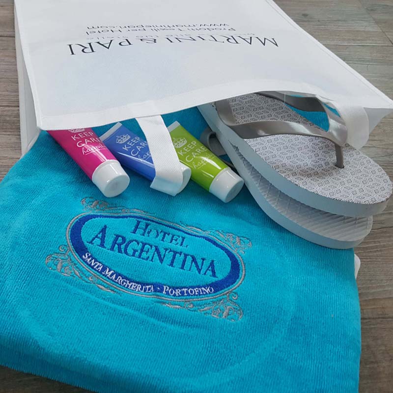 hotel-argentina-portofino-asciugamani-personalizzati
