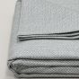 OUTLET SPIKE Copriletto Cotone Tinto Filo Spigato Jacquard Lusso