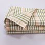 OUTLET ASPEN Stock 3 Tovaglie 120 x 120 Quadretti Verde v.210