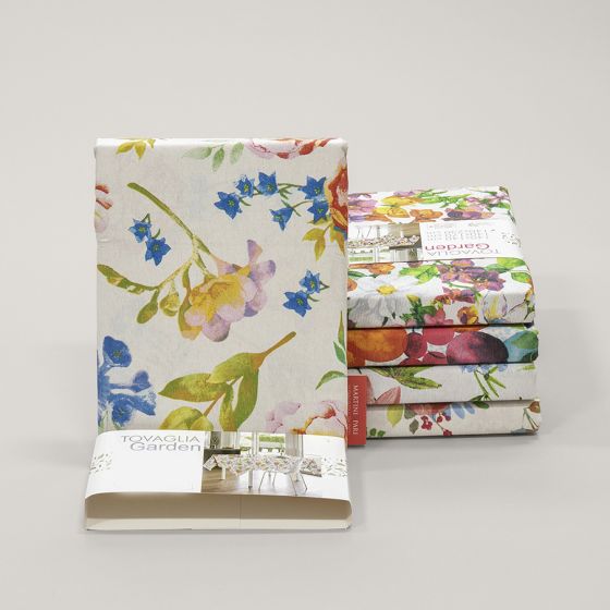 GARDEN Tovaglia Misto Cotone Fantasie Floreali