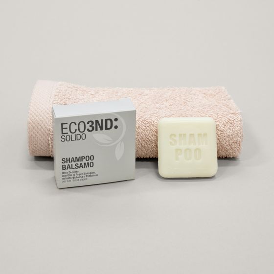 ECO3ND: Shampoo Balsamo Solido 15 gr - Confezione da 330 pz 