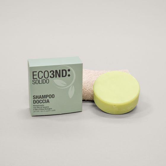 ECO3ND: Shampoo Doccia Solido 100 gr - Confezione da 84 pz 