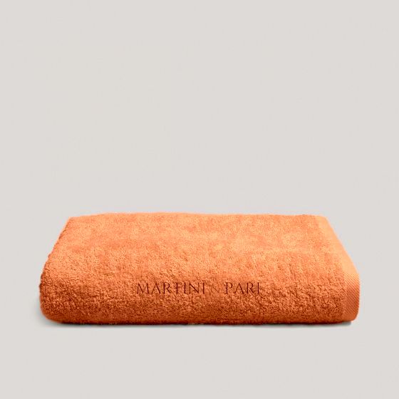 Tessuto Arancione Excelsa Bagno Asciugamano Ospite 