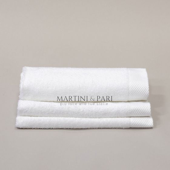 SUPERIOR Asciugamano Ospite 500 gr Bianco 40 x 60