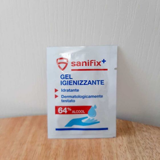 Sanifix Gel disinfettante Mani in bustina monodose 3ml (Box 100 pz)