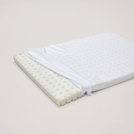 NEFTI - Cuscino Culla Antisoffoco Neonato in Memory Foam Anallergico - h.6  cm