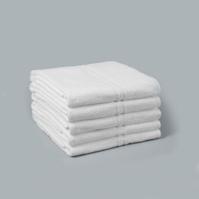 OUTLET RIGA Asciugamano Viso 60 x 105 Spugna 450 gr Bianco
