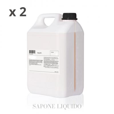PURE WHITE-DEEP BLACK Sapone Liquido Tanica 5 Litri (2 pz)