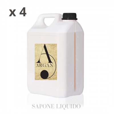 ARGAN Sapone Liquido Tanica 5 Litri (4 pz) 