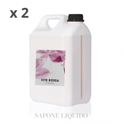VITE ROSSA Sapone Liquido Tanica da 5 Litri (2 pz) 