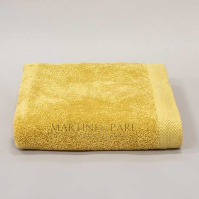 Asciugamano Telo Bagno 92 x 142 Spugna 550 Colore Oro Deluxe
